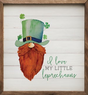 I Love My Little Leprechauns White